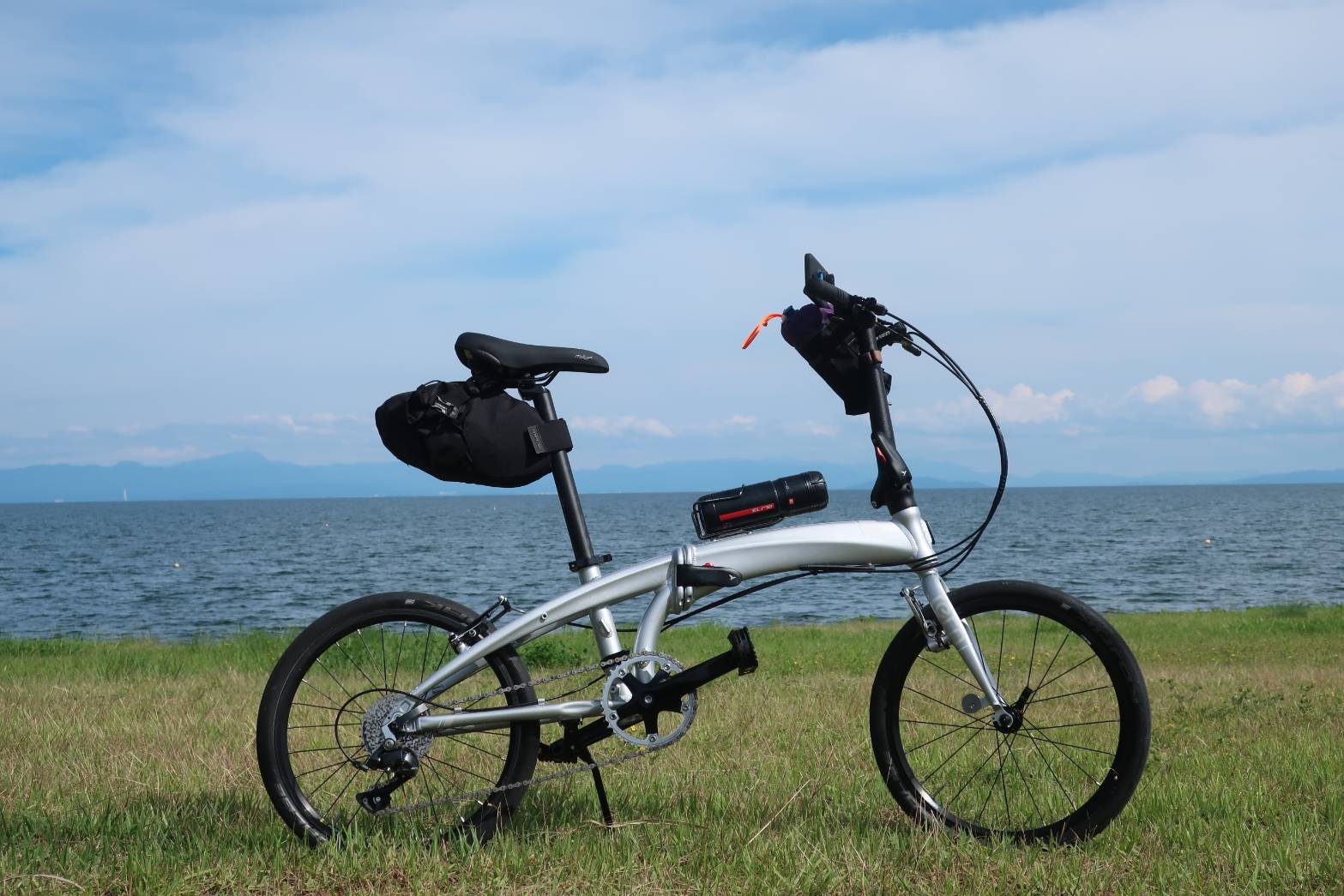 前編)折り畳み自転車でかんたん輪行！奥琵琶湖サイクリングへ。～tern