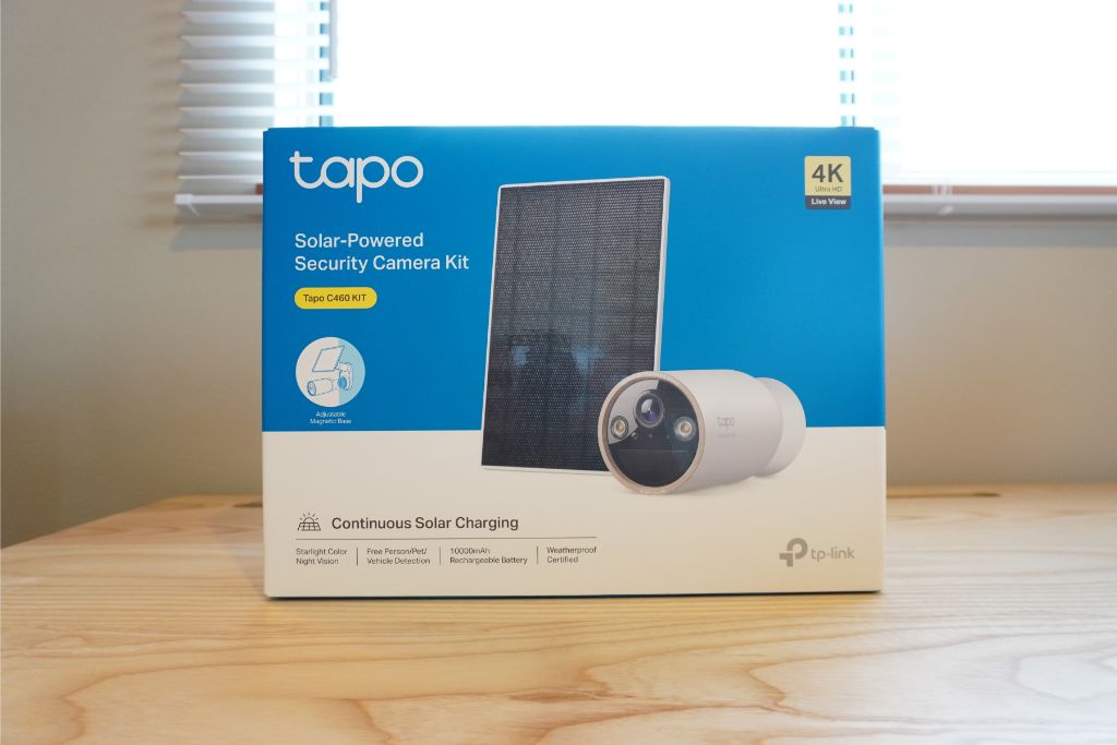 Tapo C460 KIT | 4Kソーラー給電で24時間365日家を守る