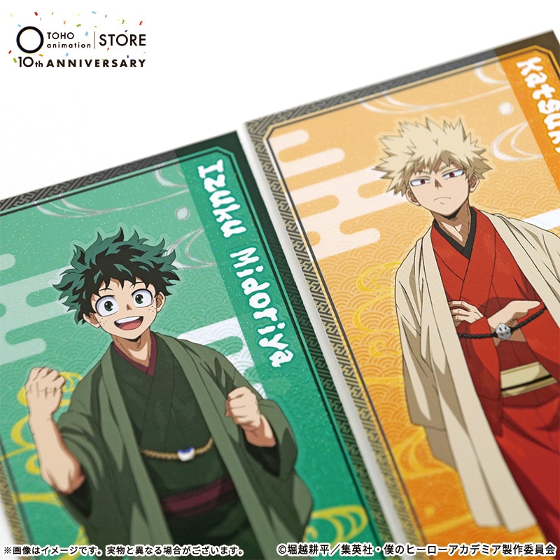 公式オンラインストア僕のヒーローアカデミア 描き下ろしグリッター
