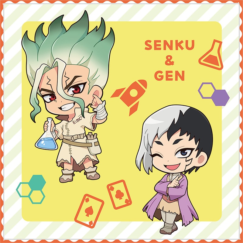 公式オンラインストアDr.STONE 刺繍ミニタオル（石神千空、あさぎり