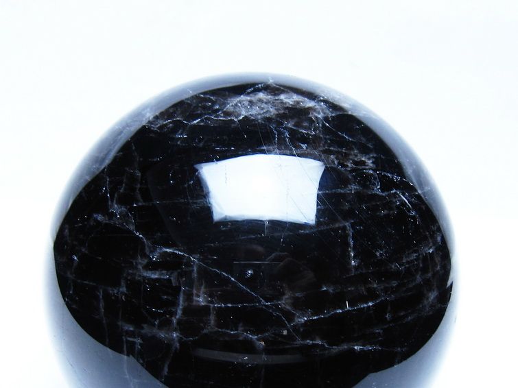 1.8Kg モリオン 黒水晶 丸玉 113mm スフィア 一点物 151-9431 – 天然石