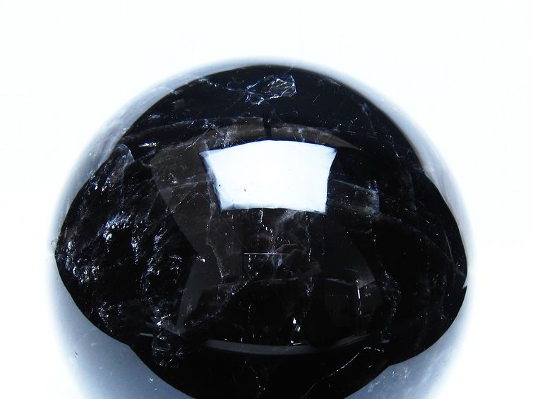 2.5Kg モリオン 黒水晶 丸玉 125mm スフィア 一点物 161-969 – 天然石