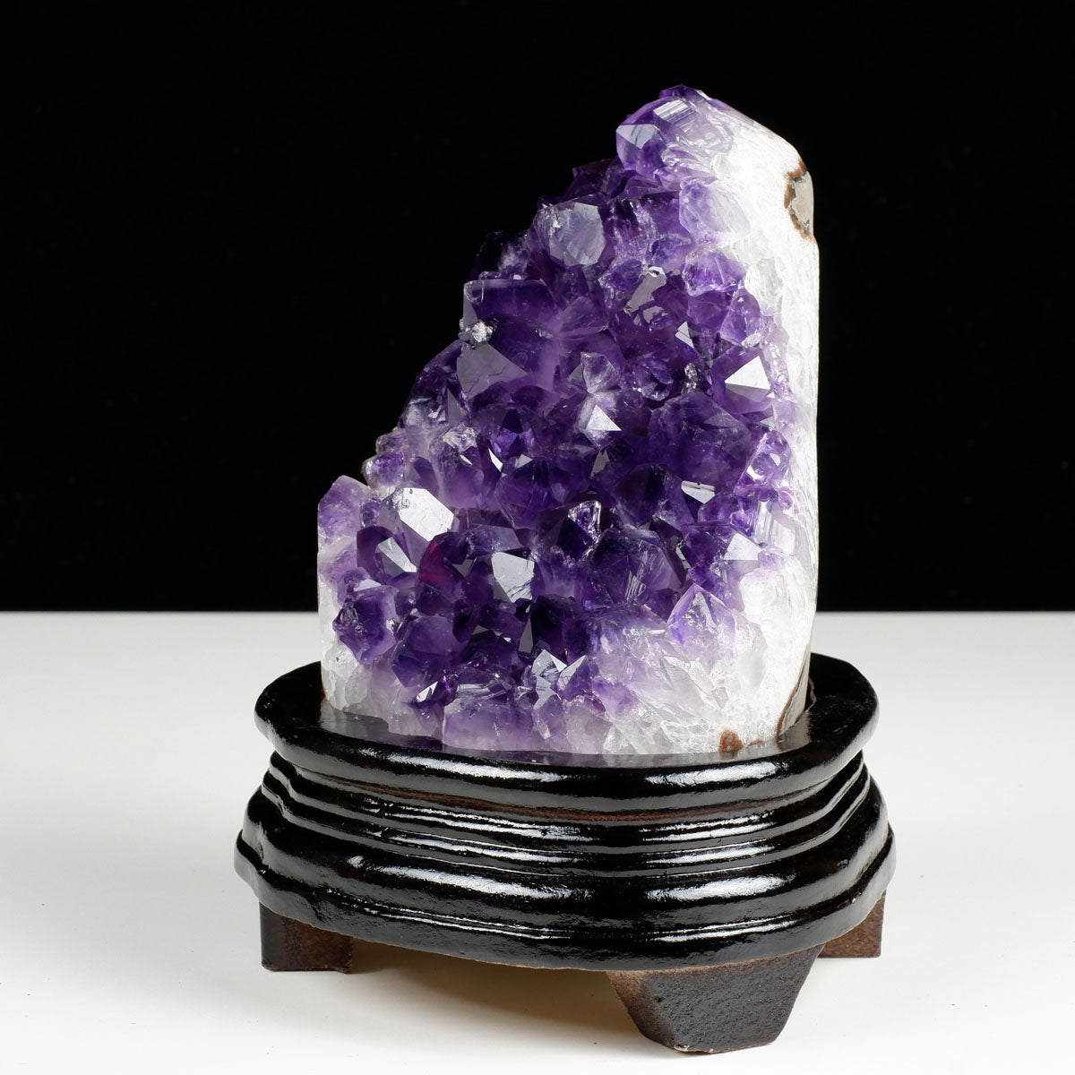 アメジストクラスター 1.7Kg ウルグアイ産 台座付属 182-7991 [sold