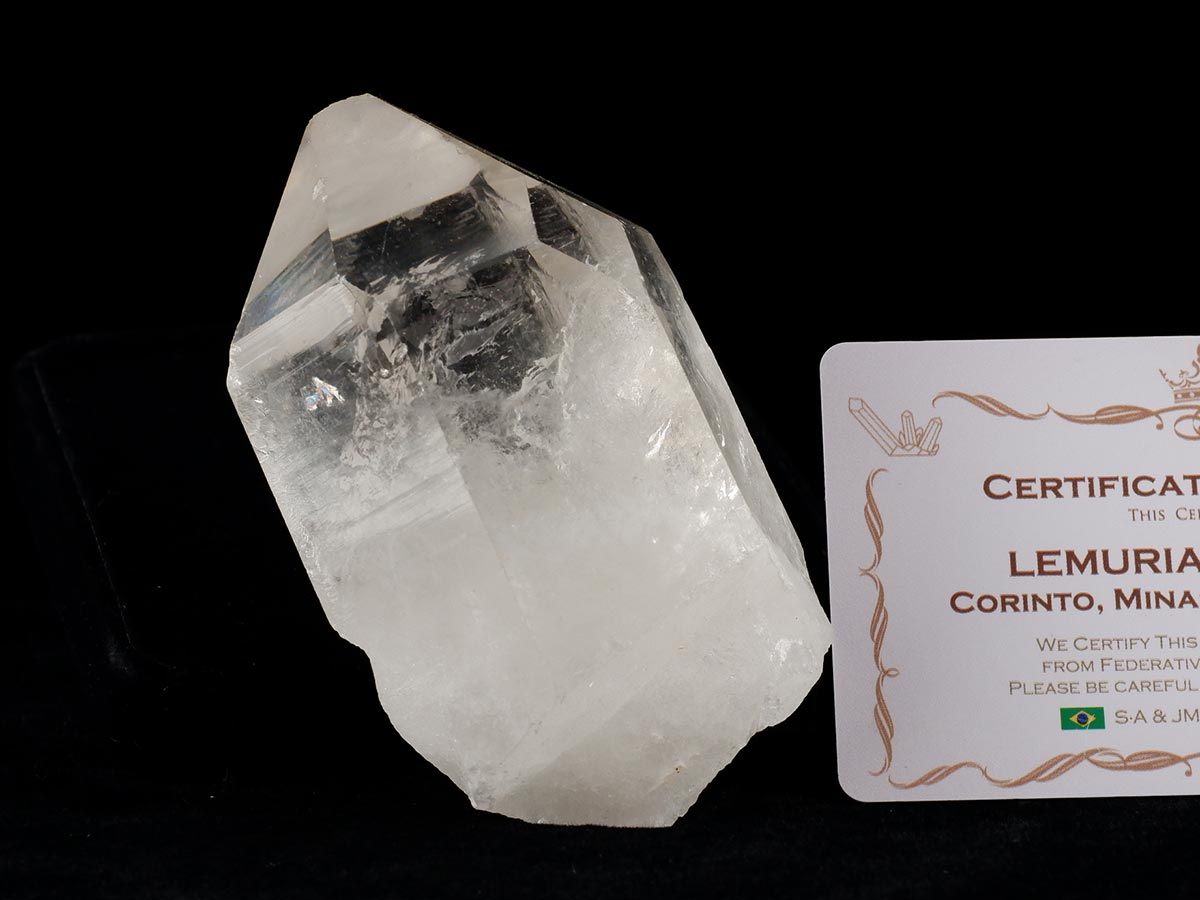 レムリアンシード 水晶 原石 ブラジル ミナスジェライス州 コリント産