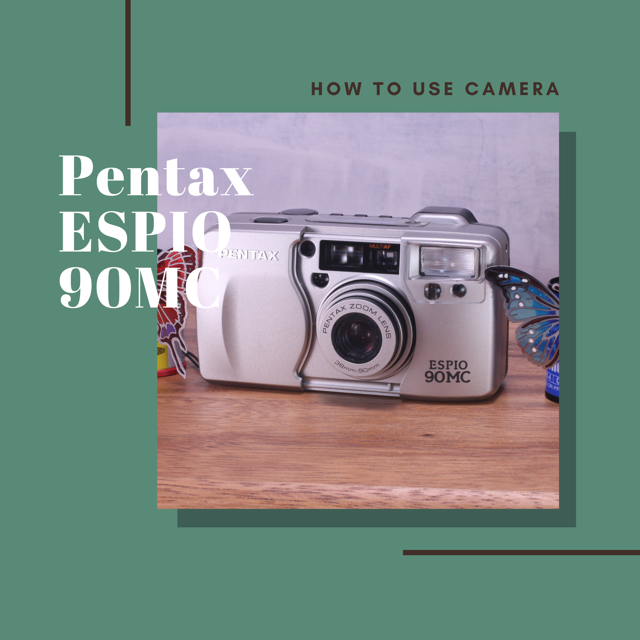 PENTAX ESPIO 90MCの使い方 | Totte Me Camera