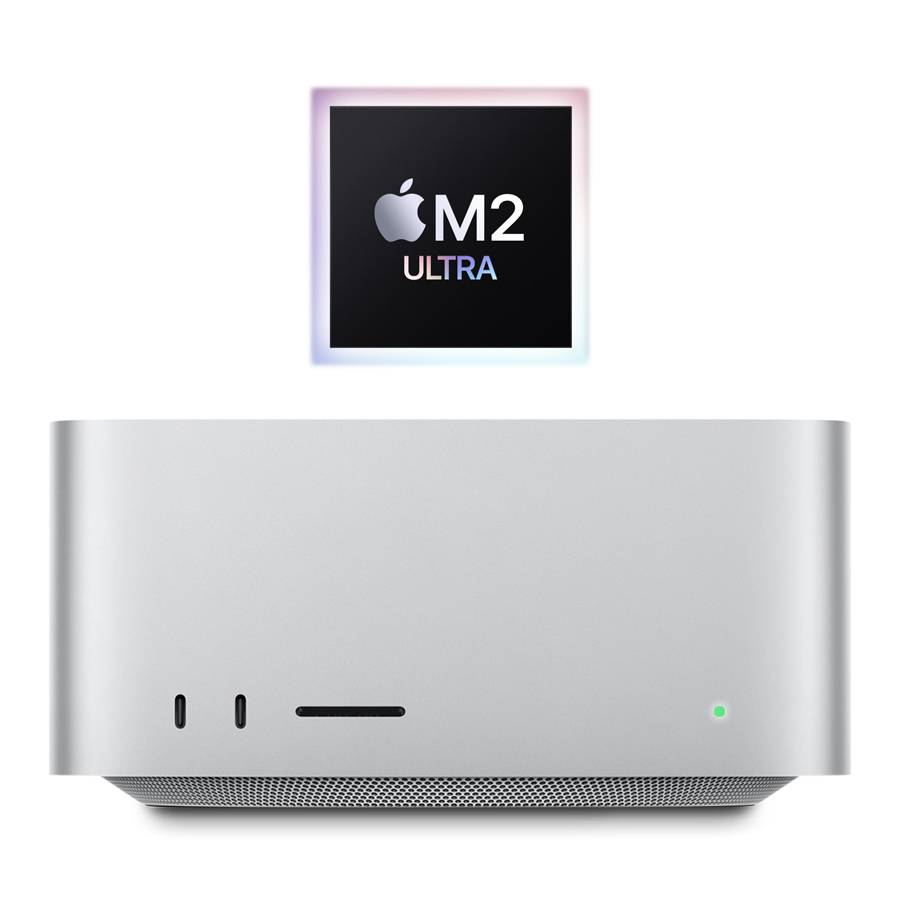 2023 Apple M2 Ultra Mac Studio 64GB 1TB SSD 24-Core CPU/60-Core