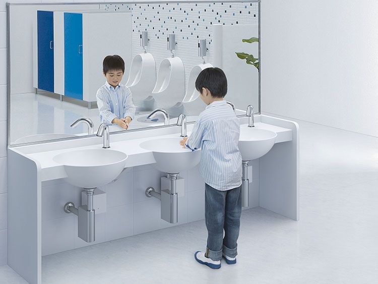 スタンダード（ボウル一体タイプ） | 洗面所（パブリック） | 商品情報