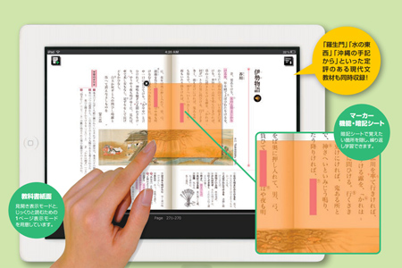 東京書籍、平成25年高校教科書のデジタル版をiPad向けに発売 | Touch