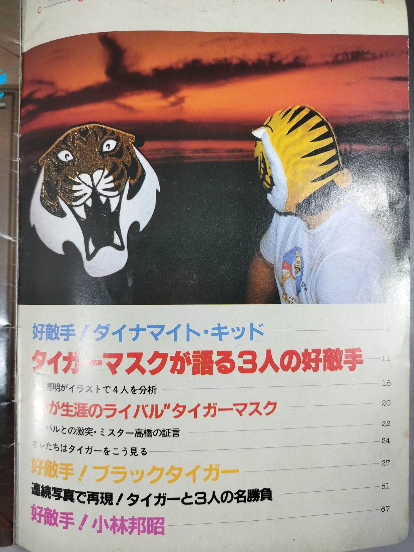 プロレスアルバム31 タイガーマスクと3人の好敵手 – 闘道館