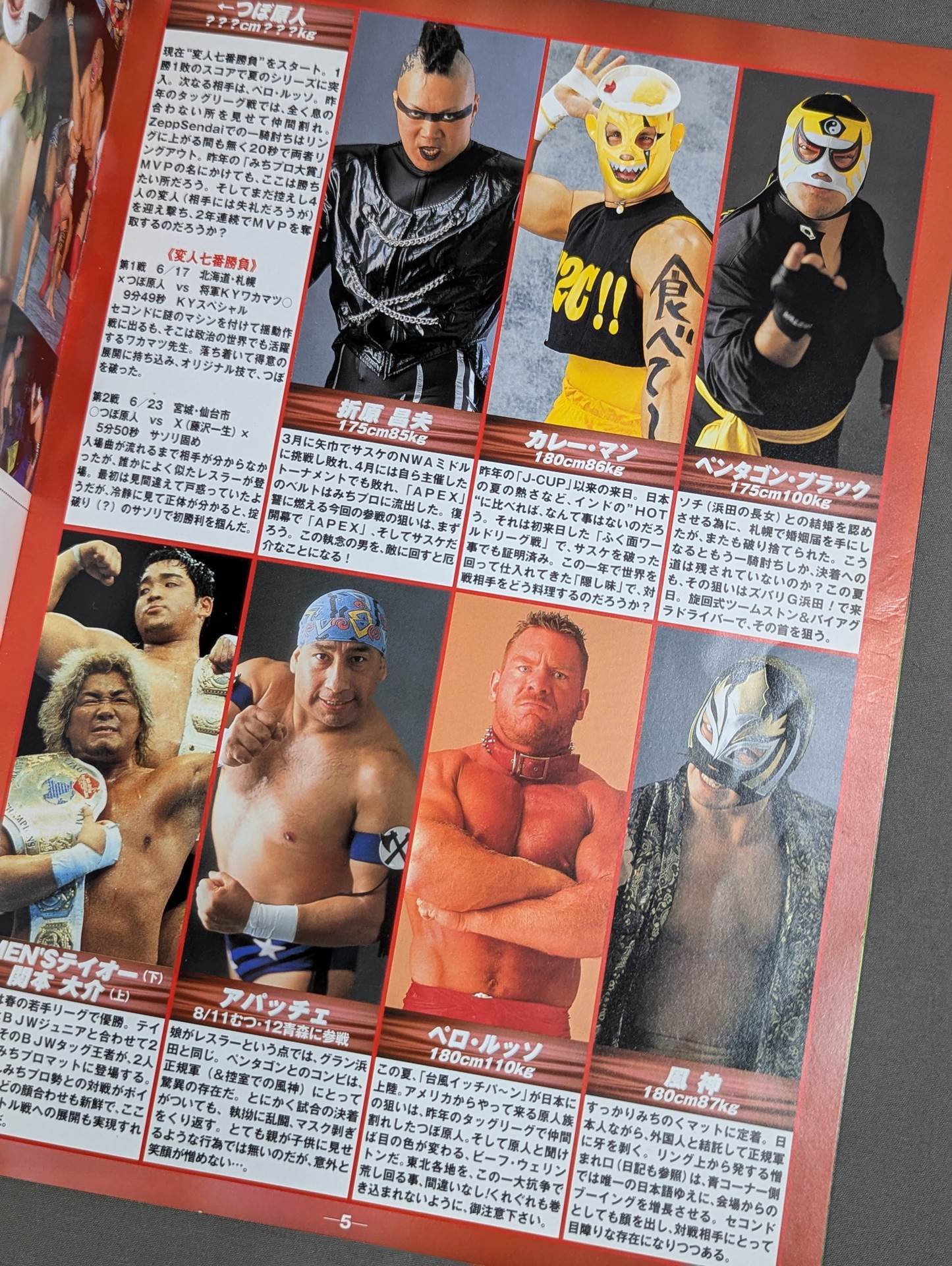 みちのくプロレス オフィシャルパンフレット Vol.62 – 闘道館