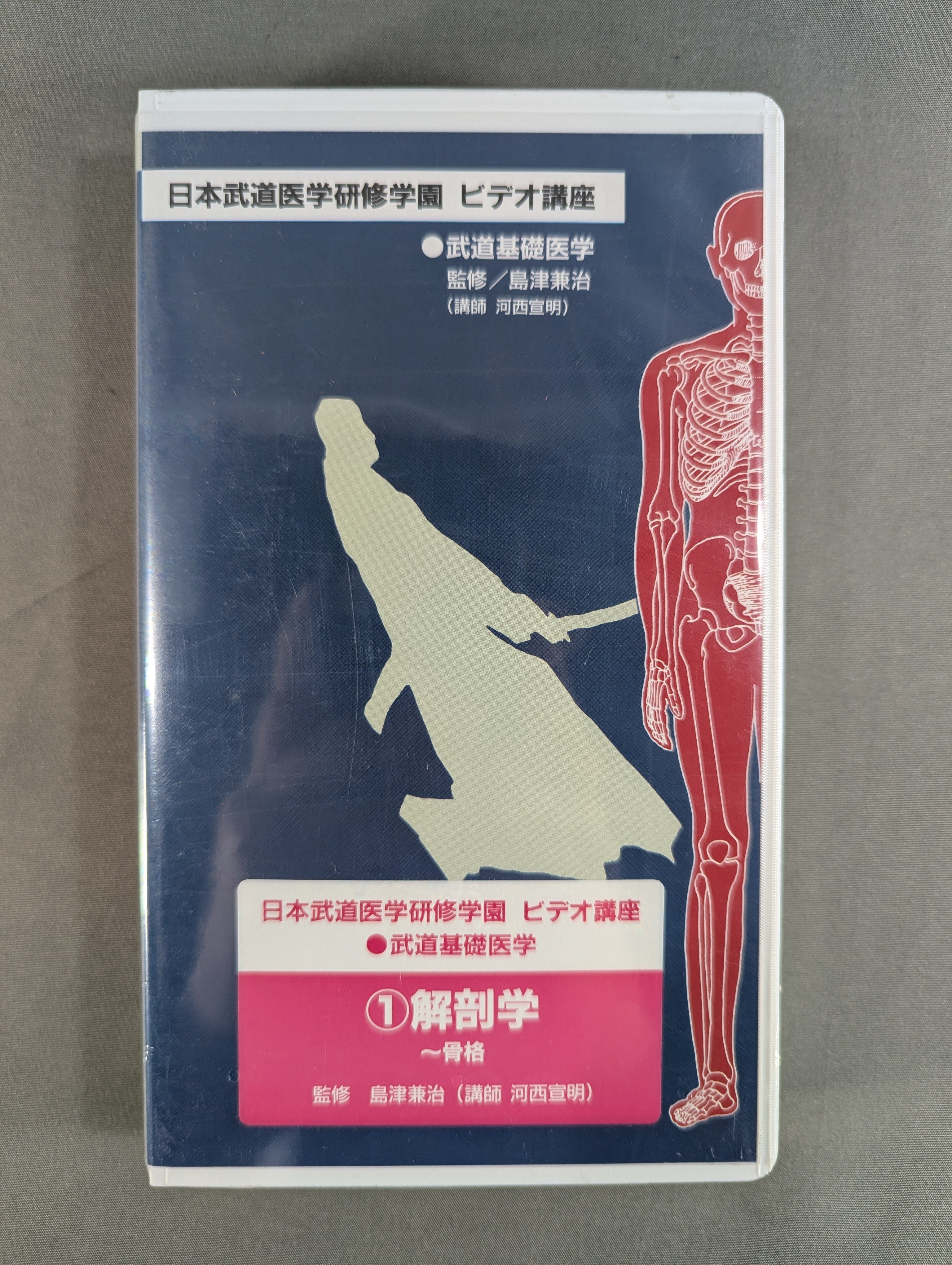 日本武道医学研修学園ビデオ講座 ①解剖学～骨格 – 闘道館