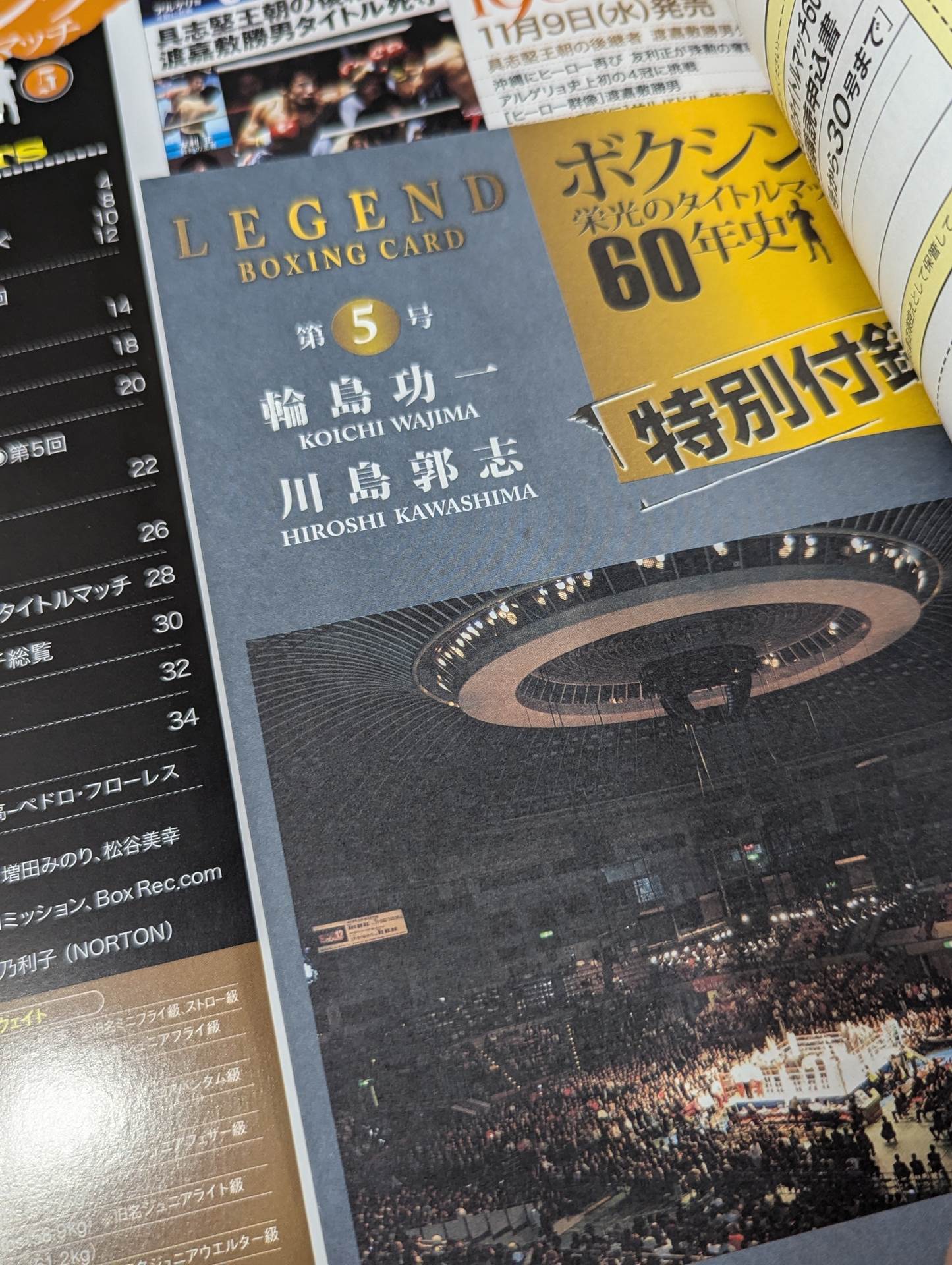 ボクシング栄光のタイトルマッチ60年史 (5) – 闘道館