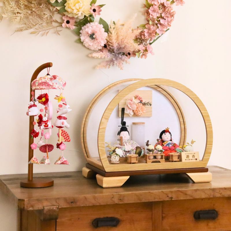 ひなつるし飾り「うさぎっ子 あかり」 | つるし飾り | 人形の東玉