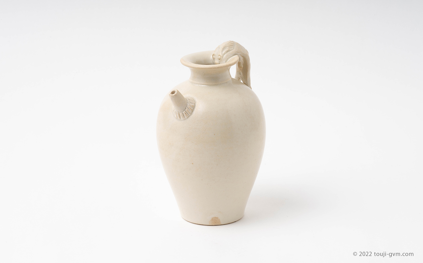 中国古玩 骨董品 清 古磁 白磁 徳化白磁 李白醉酒図 中国美術 古美術