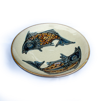 壺屋焼 魚紋｜壺屋焼窯元 陶眞窯