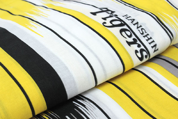 阪神 タイガース グッズ 応援 浴衣 メンズ 白 矢絣 M L ロゴ マーク 虎