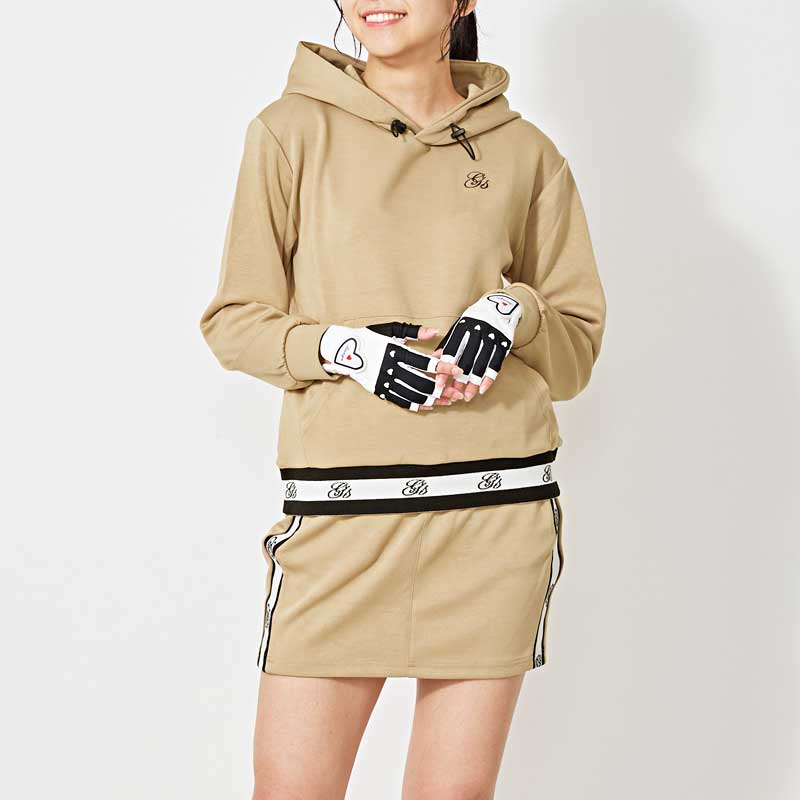 gs GOLF ゴルフウェア レディース 上下セットアップ スウェット