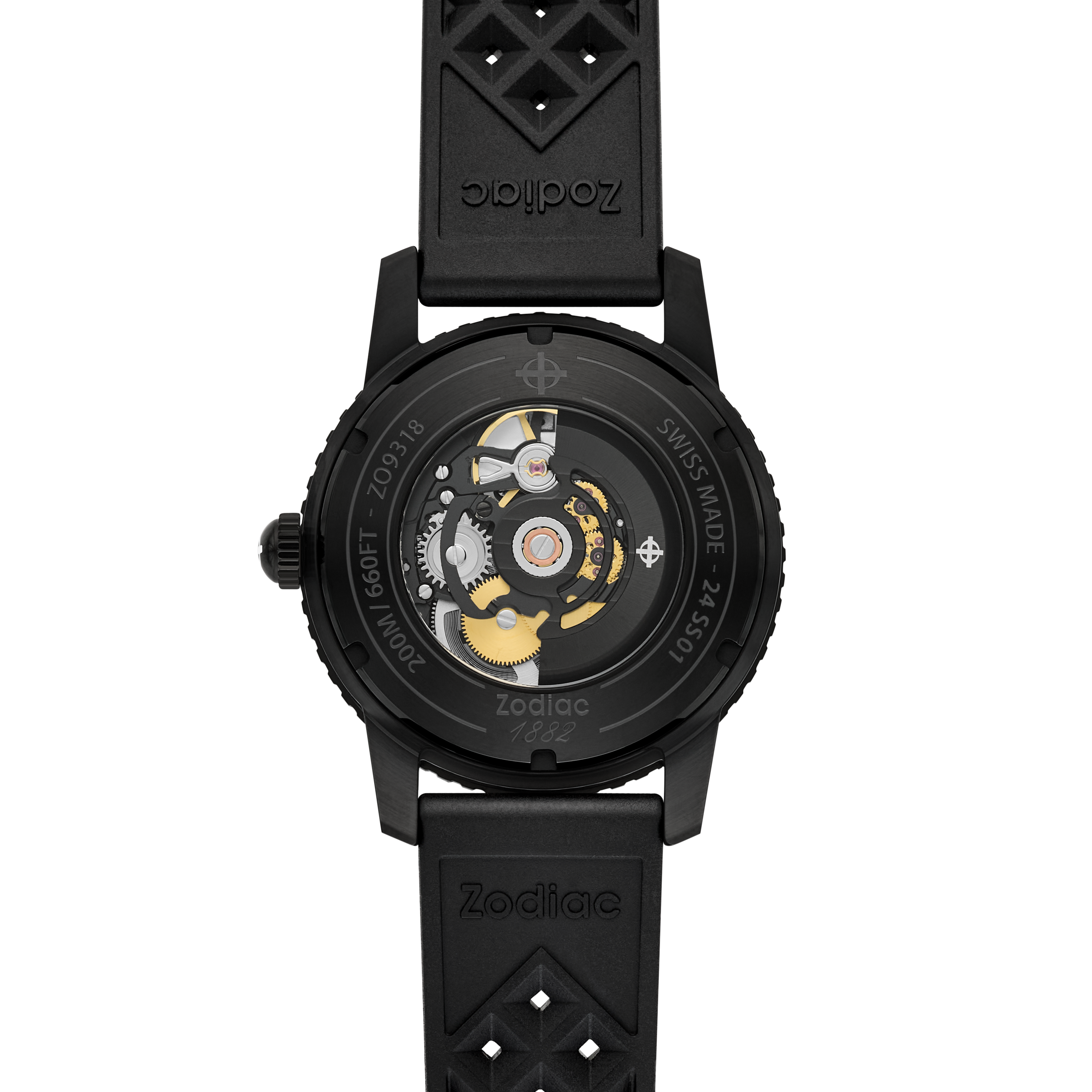 Zodiac Super Sea Wolf Night Diver Skeleton ZO9318 – Topper Fine