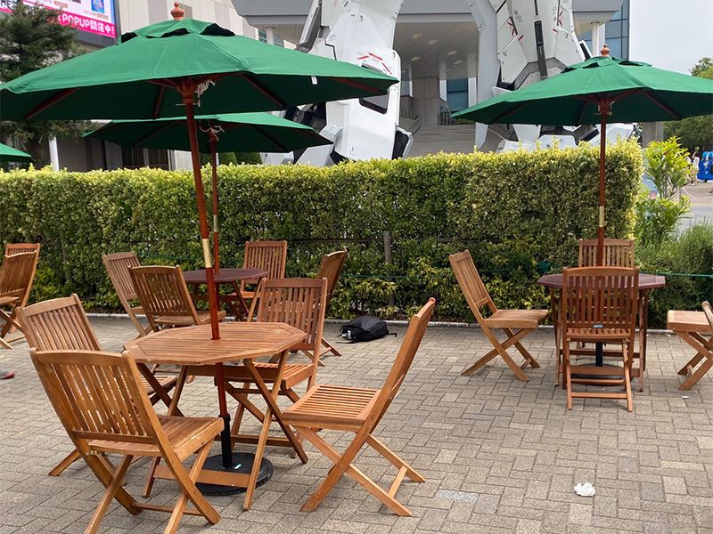 屋外テーブルセット レンタルなら！東京 埼玉 千葉 神奈川 全国