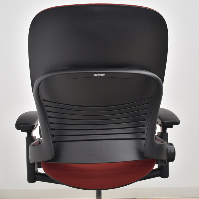 スチールケース リープチェアV2 USモデル 可動肘付 ランバーサポート付