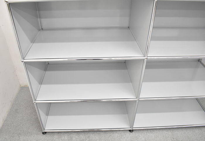 USM Haller ハラーシステム 2列3段 ライトグレー W1525 2023061404