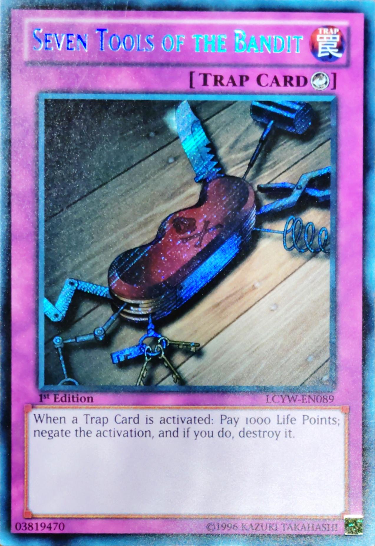 盗賊の七つ道具 【罠】【シークレット】【LCYW-EN089】【英語版】【1st