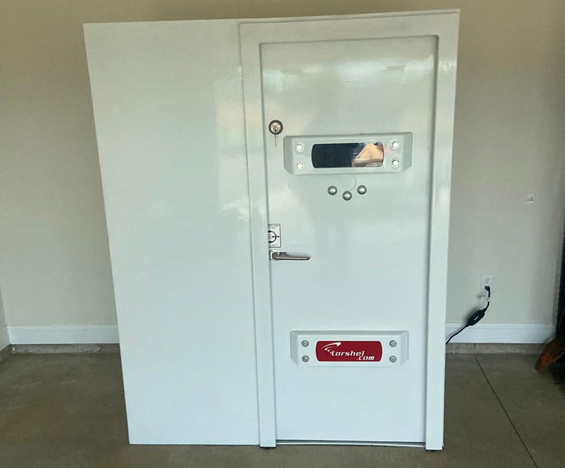 3x5x6 Small Storm Shelter | Torshel Storm Shelters