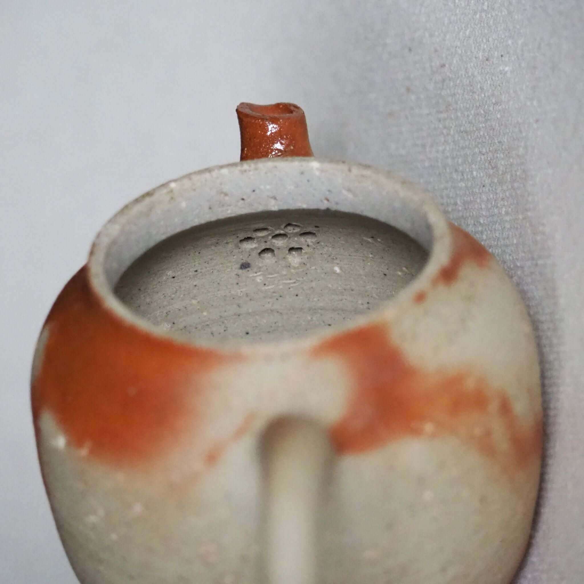 備前焼 火襷急須ギフトパッケージ [東山堂煎茶器店 オンラインショップ