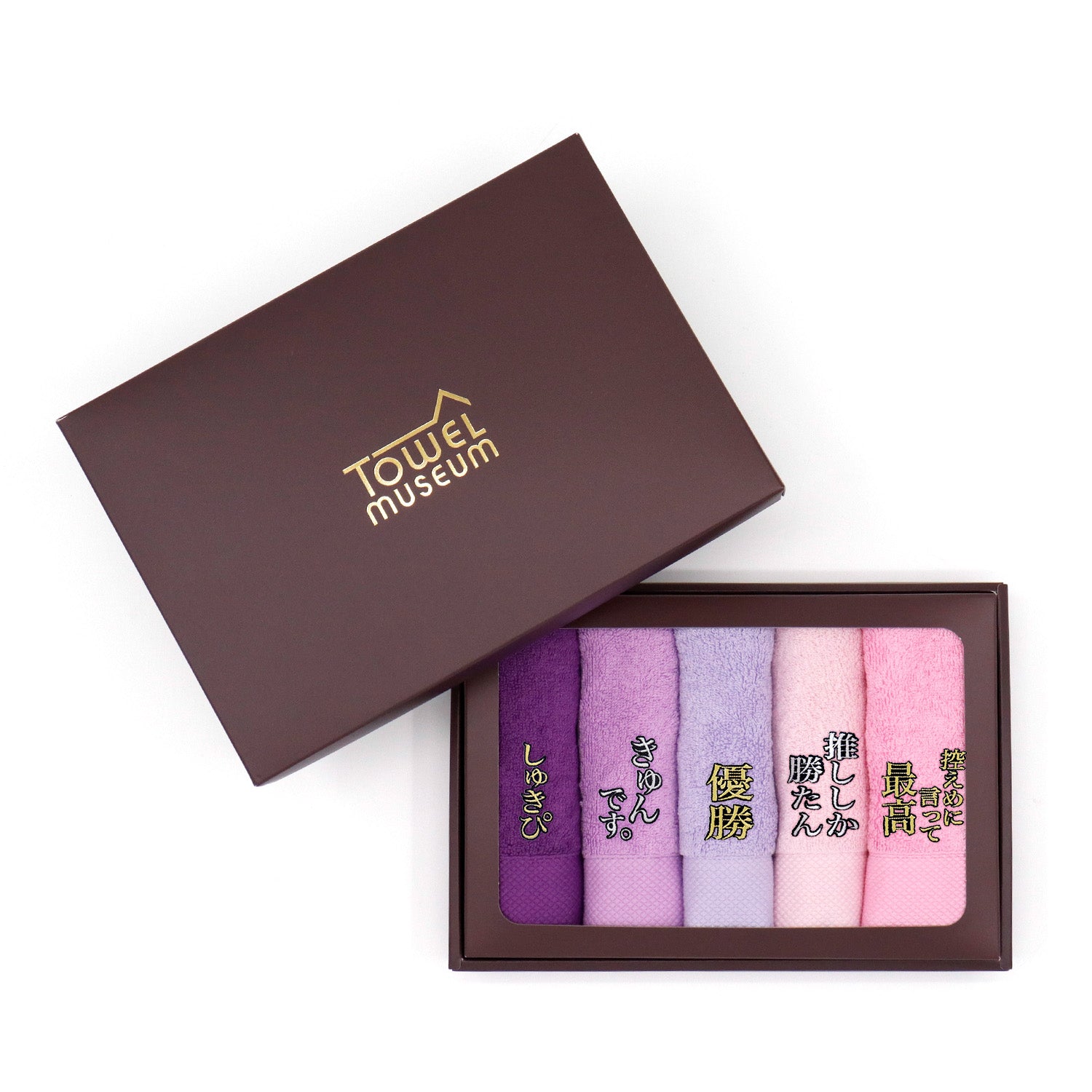 TMOC』推し活大サイズ刺繍入り タオルハンカチ5枚セット – タオル