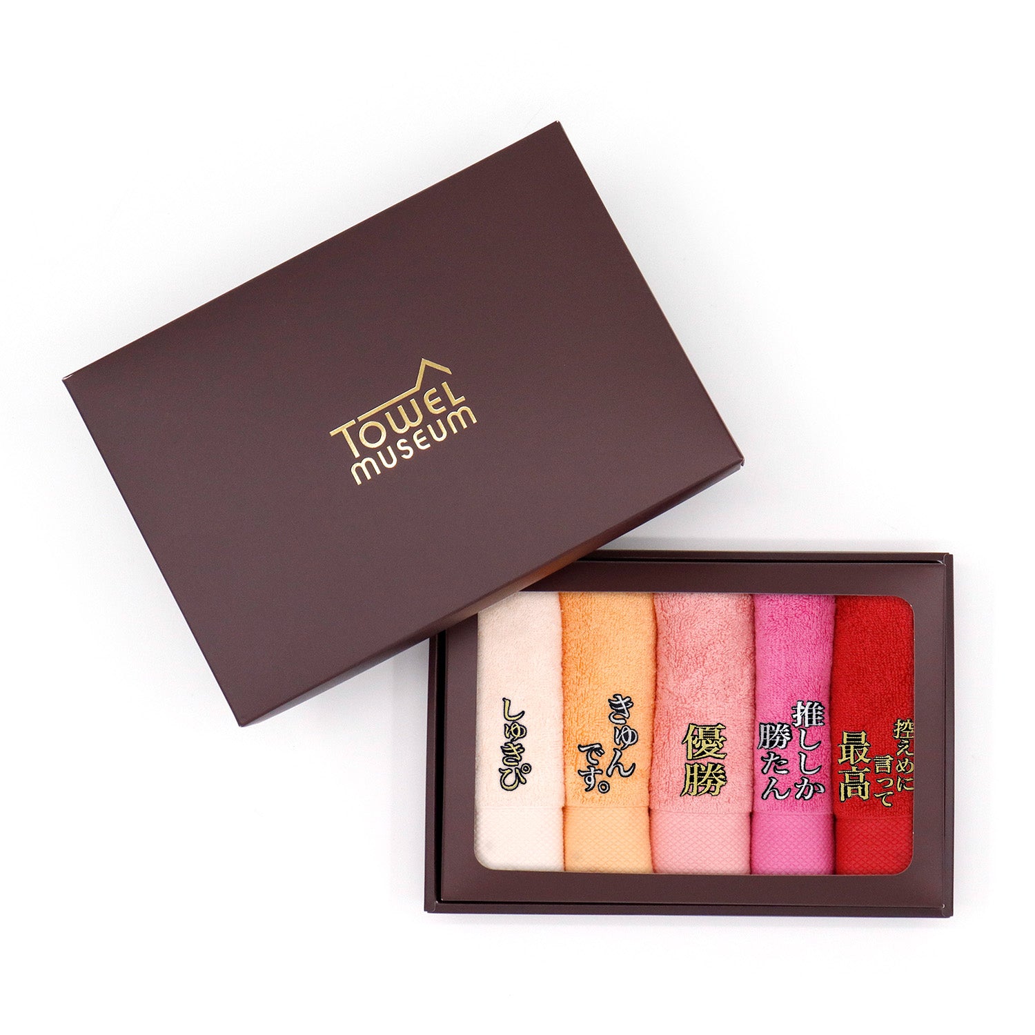 TMOC』推し活大サイズ刺繍入り タオルハンカチ5枚セット – タオル