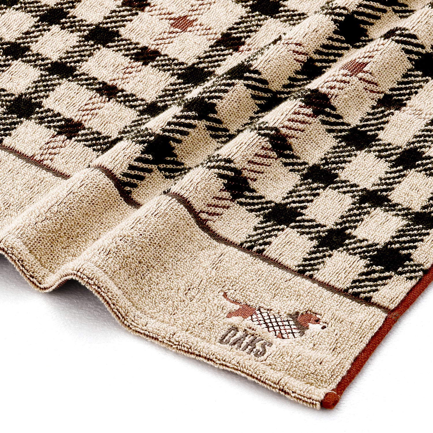 DAKS』ハウスチェックダックス フェイスタオル – タオル美術館公式