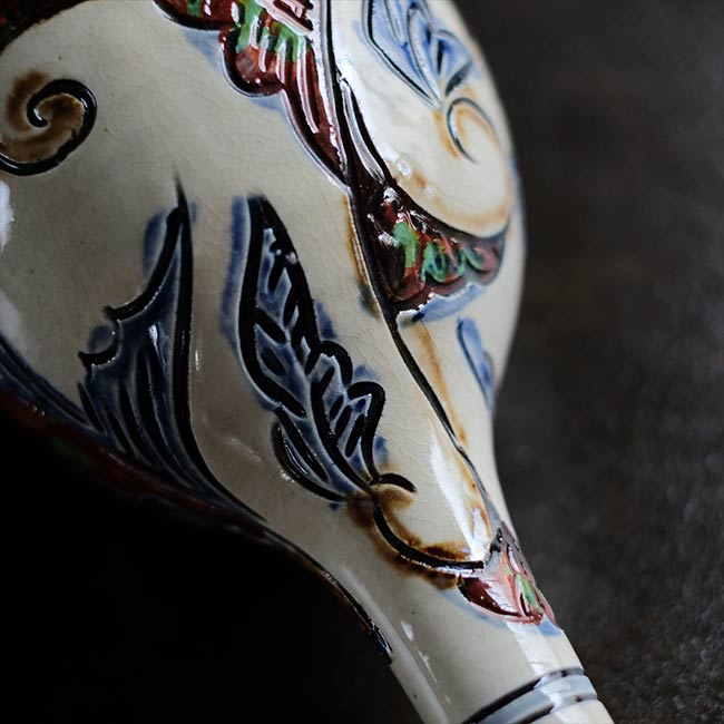 壺屋焼 新垣勲 魚紋花瓶 – zakka store towi