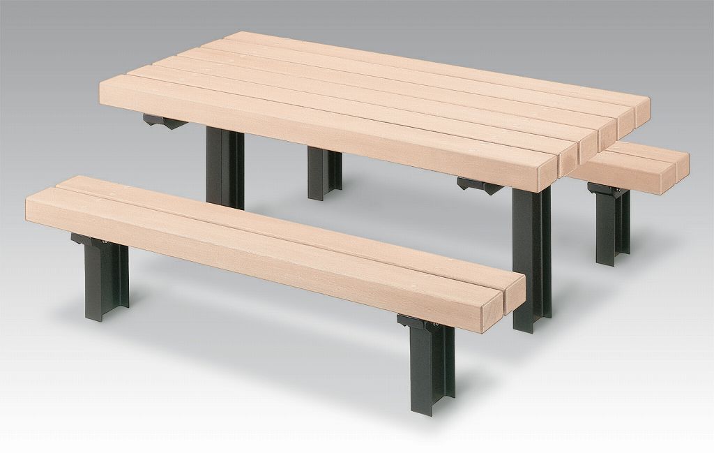 組立式ドーナツテーブル ワックスコーティング済 ギア ヘキサゴン