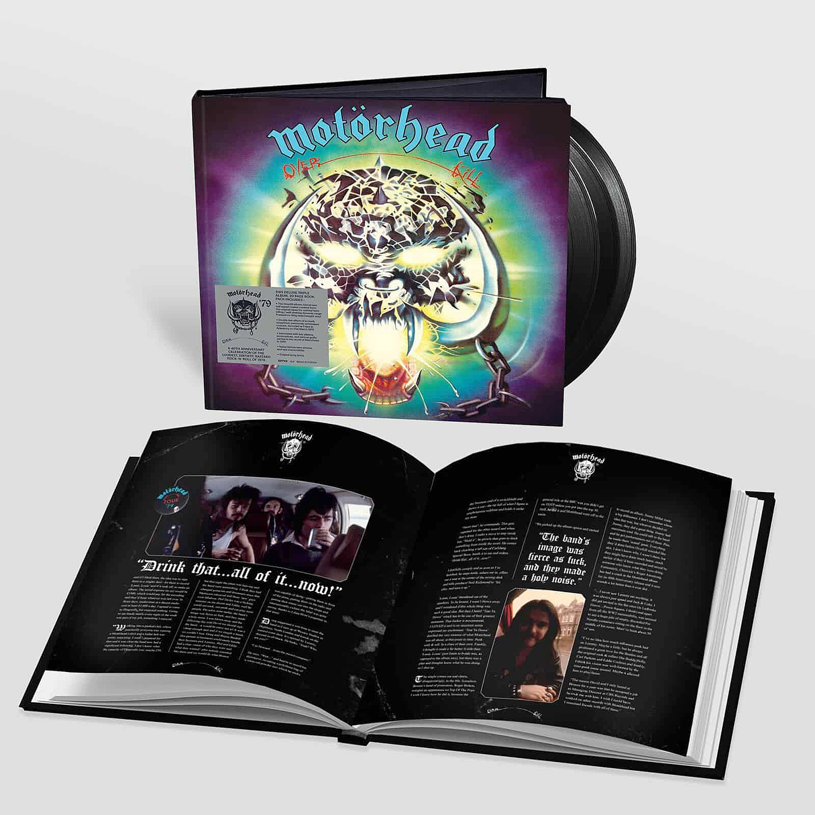 Motorhead Announce 'Overkill' and 'Bomber' Box Set and Reissues