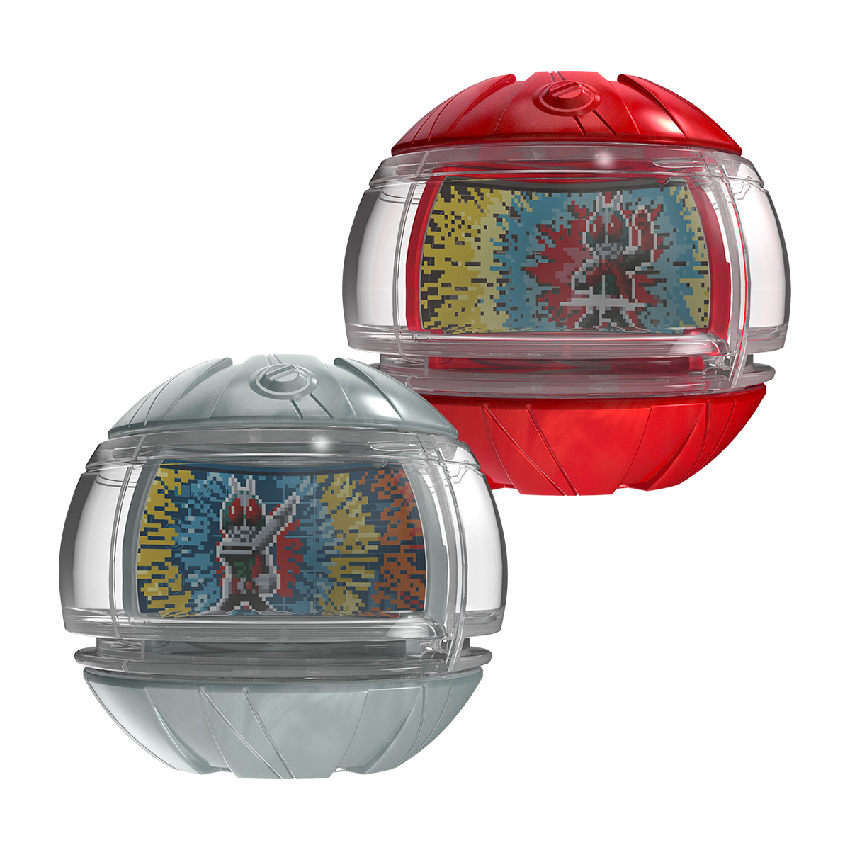 DXレジェンドライダーカプセムセットEX 昭和ライダーver.01｜仮面