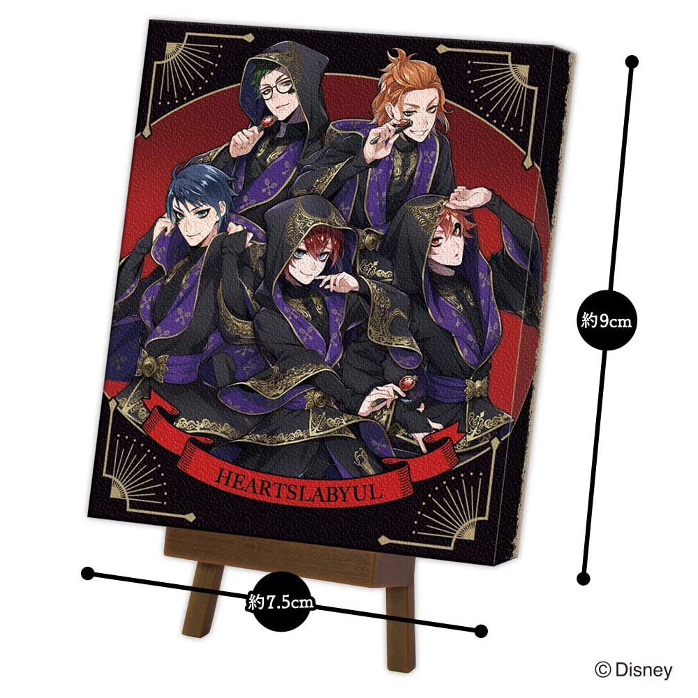 ツイステ】食玩『ミニキャンバスアート/ツイステッドワンダーランド