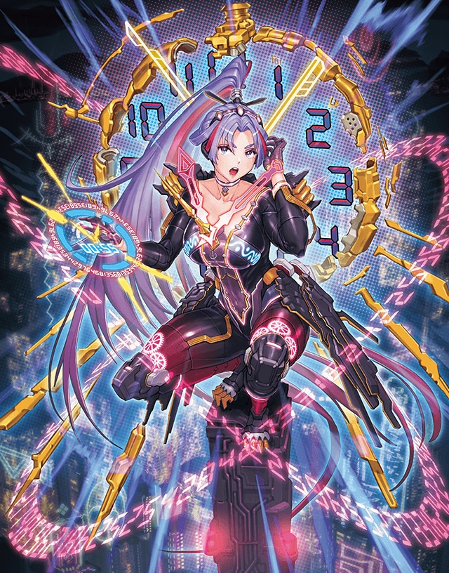 デュエマ】デュエル・マスターズTCG 神アート『蛍光少女（ネオンライト