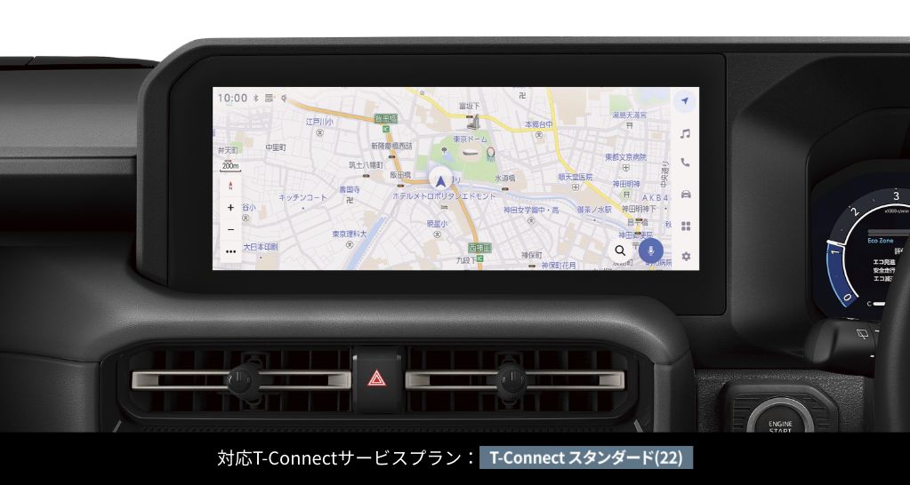 ランクル250対応12.3インチ ワイドディスプレイ ストリーミング