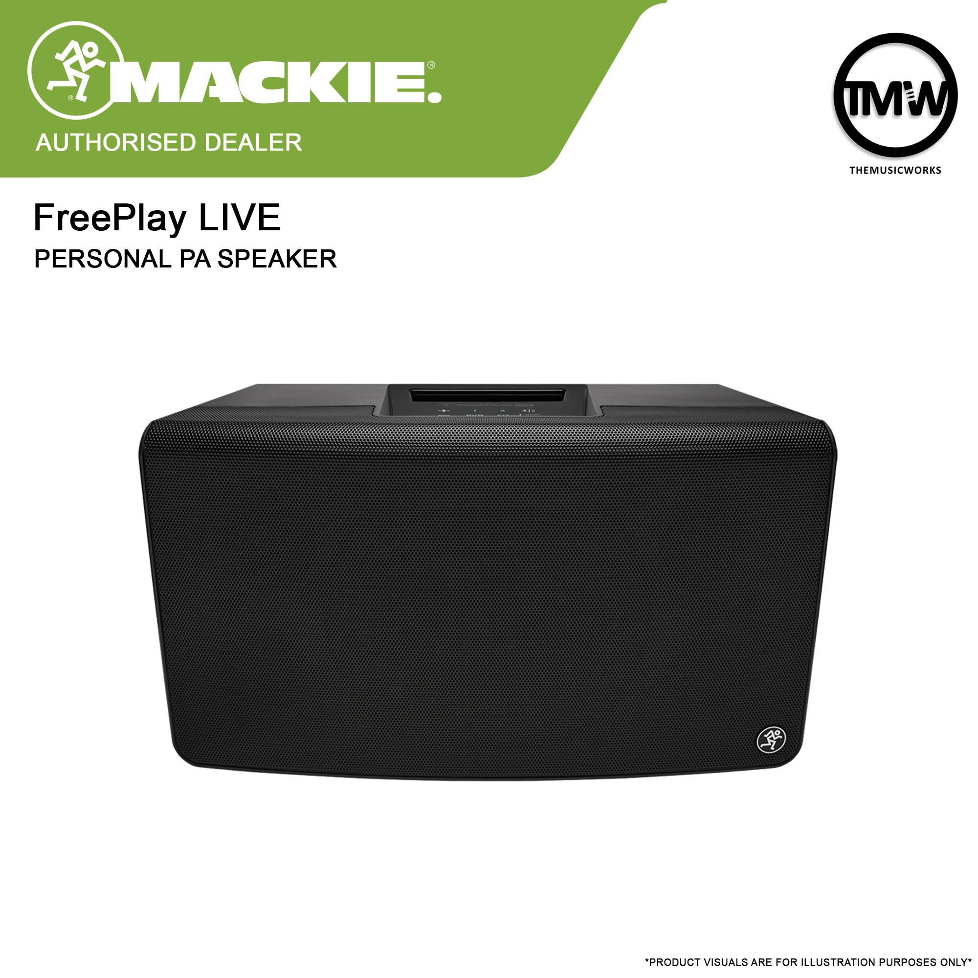 Mackie FreePlay LIVE Portable PA System W/ Bluetooth | TMW