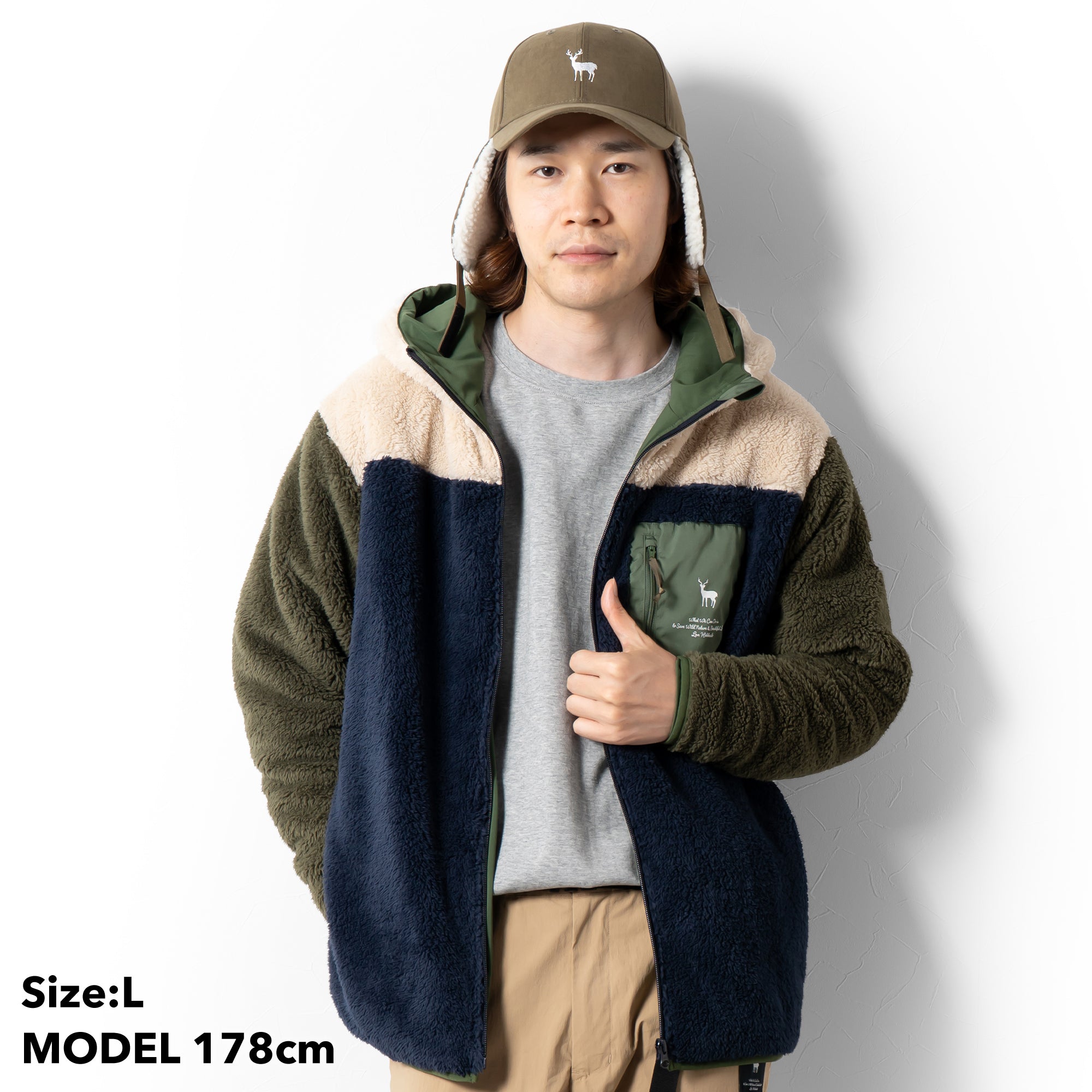 TNOC THE FLEECE HOODIE ZIPUP2.5