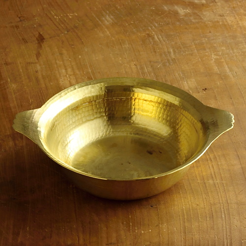 n1148 有次 真鍮打ち出し鍋 | t's kitchen