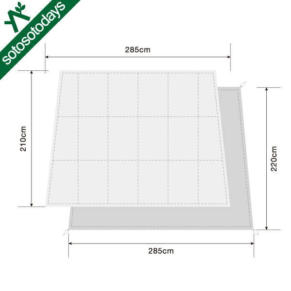 楽天市場】スノーピーク snow peak エントリーパック TT用マットシート