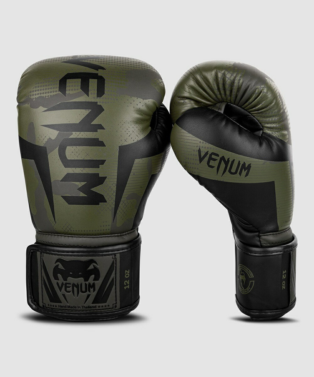 楽天市場】VENUM ボクシング グローブ ELITE BOXING GLOVES （カーキ