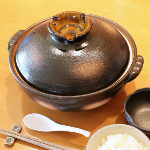 楽天市場】万古焼 土鍋 9号 伊賀風 日本製 [IH 非対応] 3〜4人用 萬古