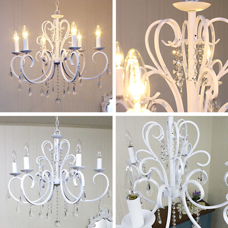 楽天市場】【在庫限り】シャンデリア LED対応 おしゃれ 6灯 ブラック