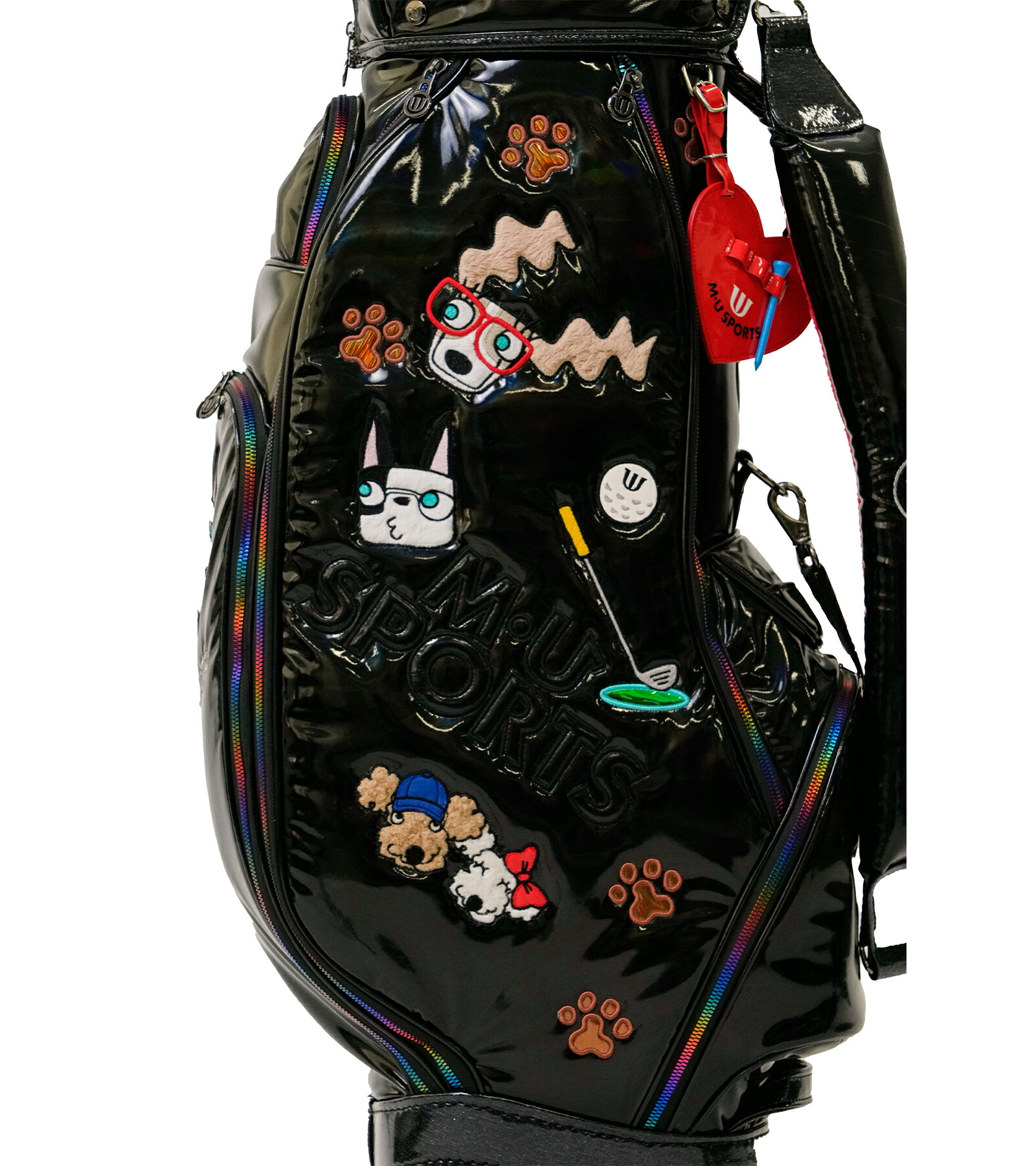 楽天市場】[MU SPORTS] ゴルフ レディース キャディバッグ ホログラム