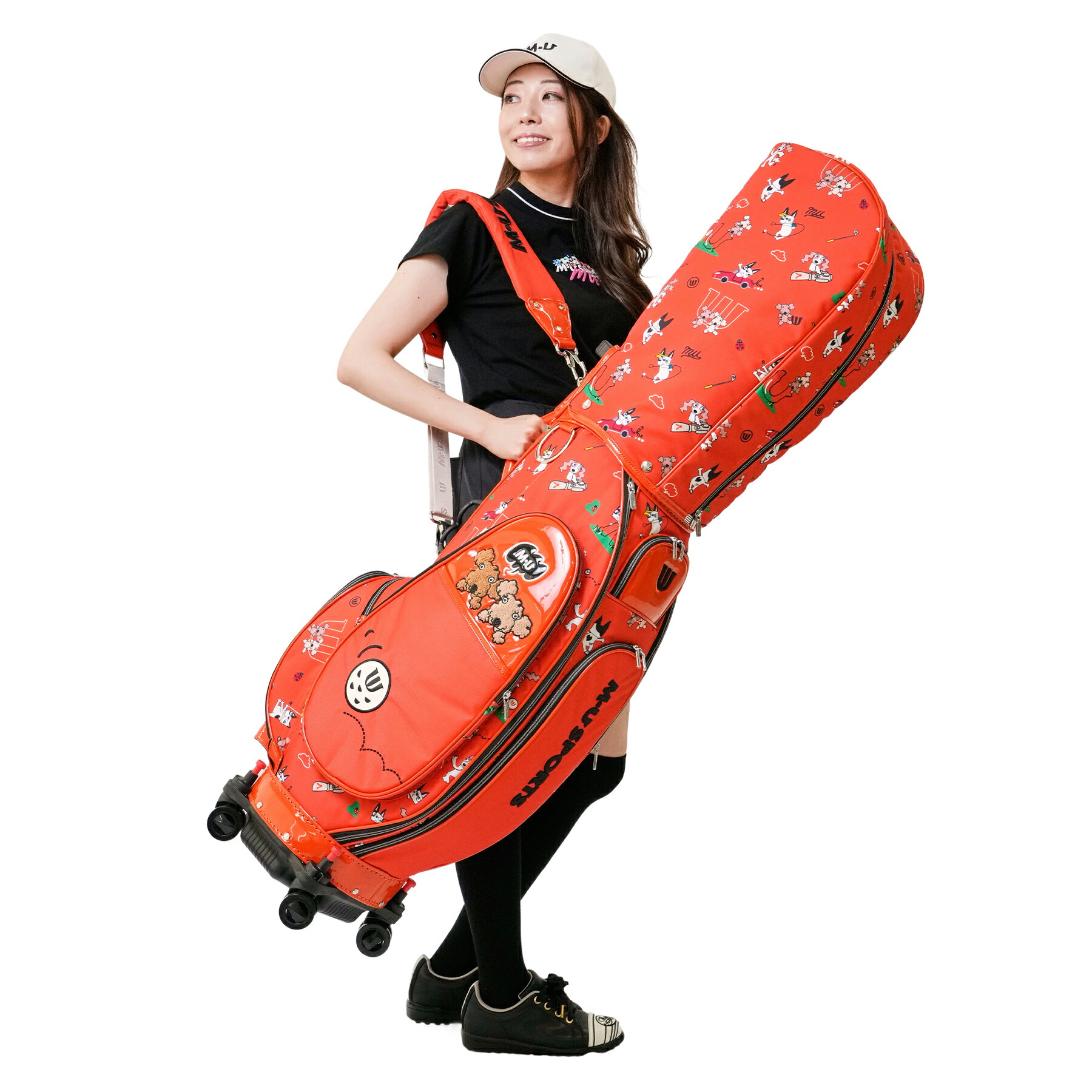 楽天市場】オレンジ（キャディバッグ｜バッグ・ケース）：ゴルフ