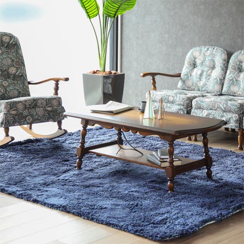 希少❣️送料無料✨飛騨産業 ガラス天板ローテーブル 無垢材