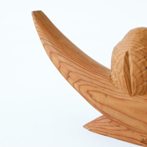 楽天市場】一位一刀彫 鈴木彫刻 月にフクロウ 伝統工芸品 木製