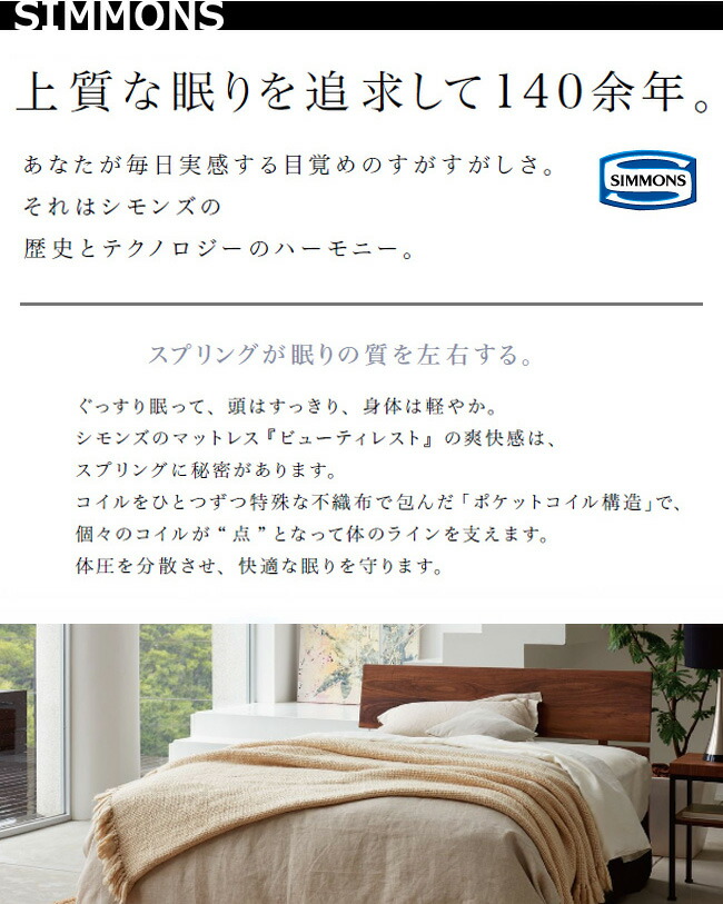 楽天市場】シモンズ マットレス プレミアム ニューフィット SD AA21212